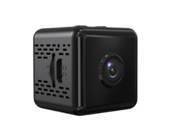 Mini cámara espía, cámara oculta WiFi para seguridad del hogar, HD 1080p, con visión nocturna y detección de movimiento, color negro. Bestvite