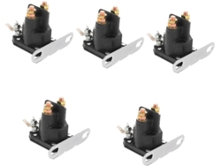 Juego De 5 Solenoides De Arranque Para Golf, Relés De Repuesto Para Coches, Color Negro.