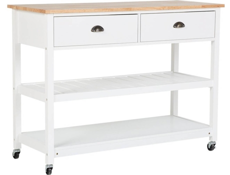 Carrito de cocina blanco BELIANI Navarino
