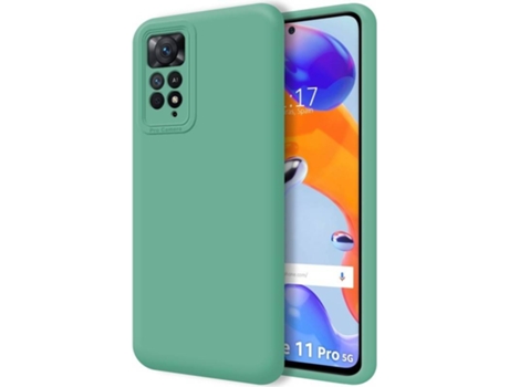 Carcasa Xiaomi Redmi Note 11 Pro TUMUNDOSMARTPHONE Silicona Líquida Verde