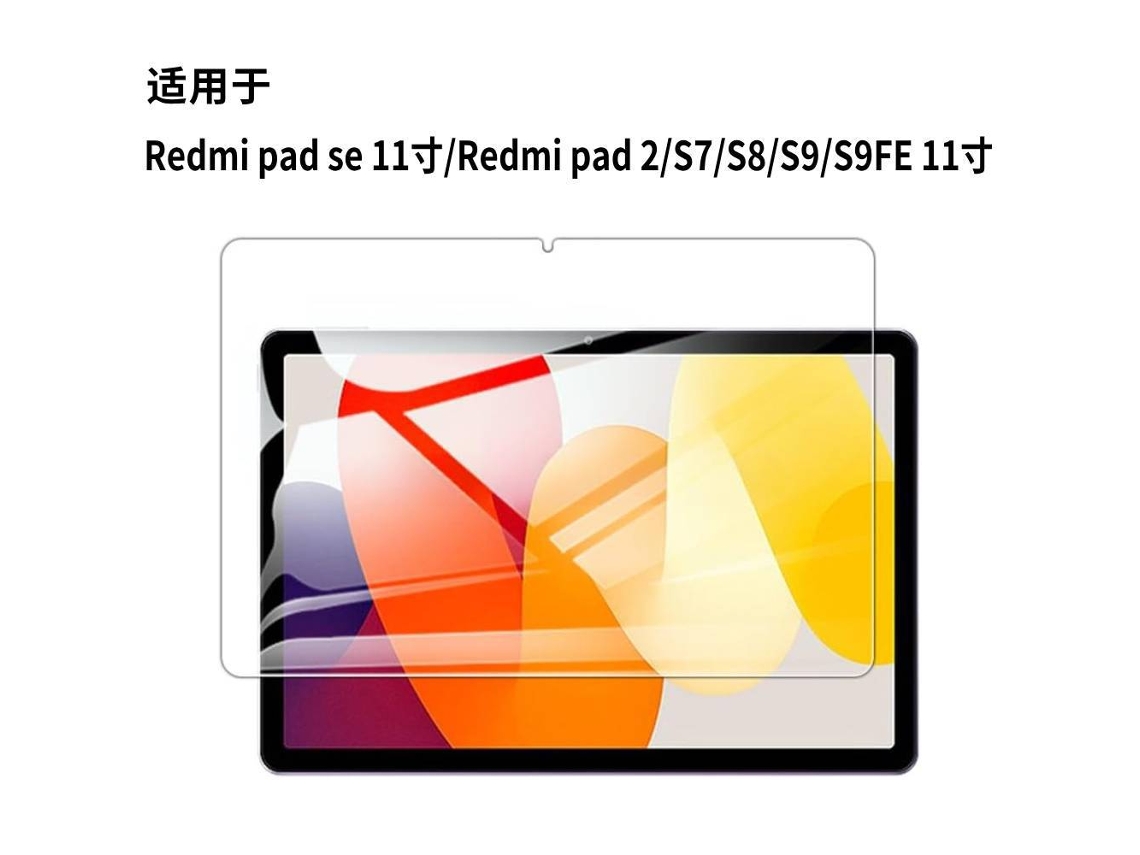 Protector de pantalla de vidrio templado para Redmi Pad 2 de 11 pulgadas (2025) - Paquete individual HD