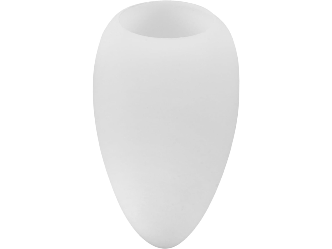 Lámpara colgante de techo de cristal transparente, con tapa para la bombilla y accesorio de repuesto.