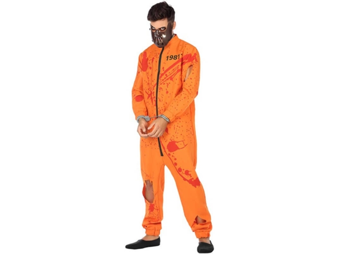 Máscara DISFRAZZES Preso Caníbal (Talla: XL)