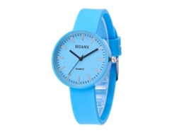 Reloj De Pulsera Analógico De Cuarzo En Lana Y Aleación Ligera, Regalo Informal (menta)