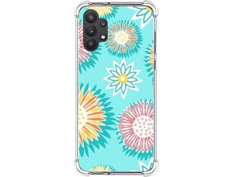 Carcasa Samsung Galaxy A32 5G TUMUNDOSMARTPHONE Dibujos Antigolpes Flores 05 Multicolor
