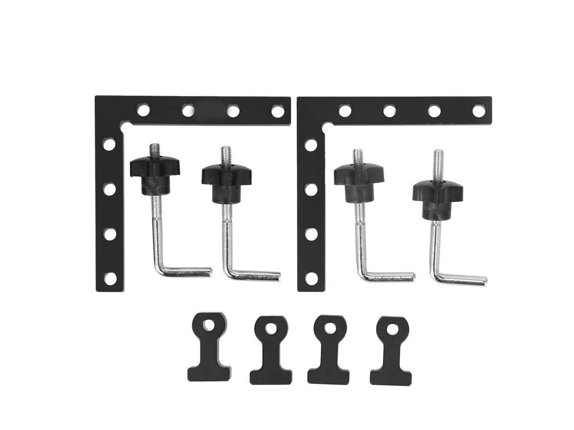 2 Tableros De Posicionamiento En Forma De L De 90 Grados Para Muebles, Armarios Y Cajas De 120x120