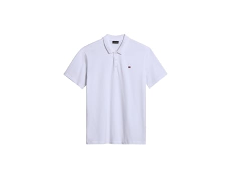 Polo de Hombre NAPAPIJRI Ealis Blanco (XL)