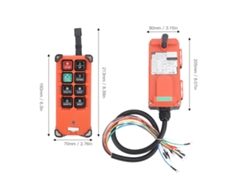 Cabrestante de control remoto inalámbrico de 11 pulgadas con señal estable industrial de 24 V