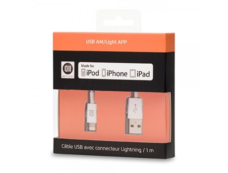 Cable Teléfono Móvil Usb D2 DIFFUSION Blanco