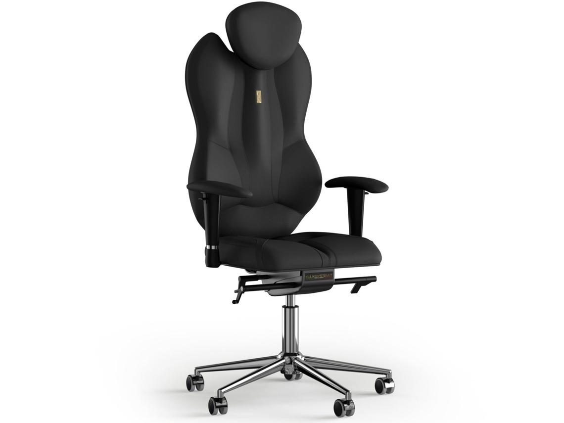 Silla de Oficina KULIK Grande Cuero de PU (Preto -130x50x50cm)