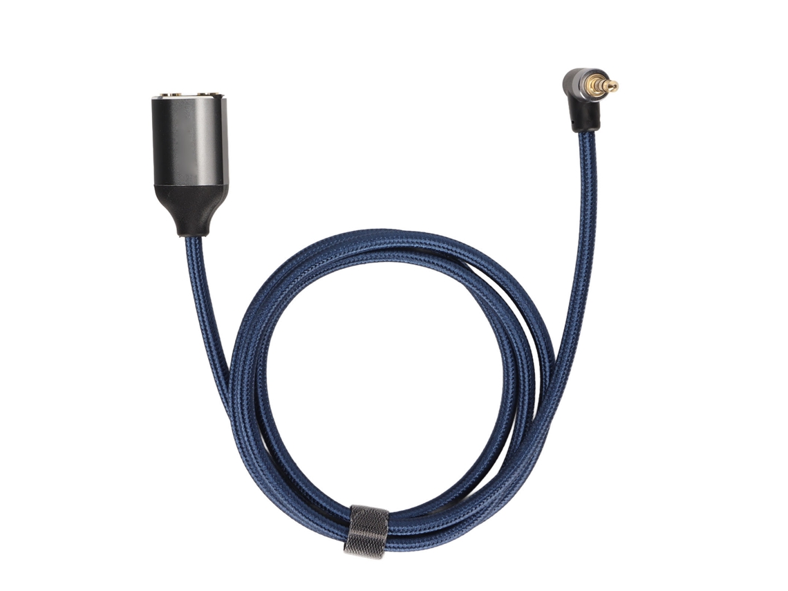 Cabo De Áudio Cablecreation 3.5mm Macho Para 2 Fêmeas Ângulo 90 Graus 1m Compartilhar Música