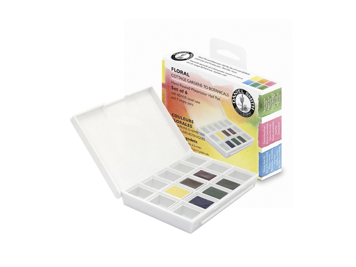 Daniel Smith Acuarela Set Tabletas 6 Colores Florales