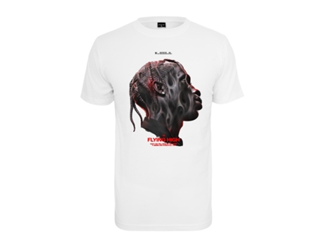 Camiseta Unisex MISTER TEE (M - Blanco)