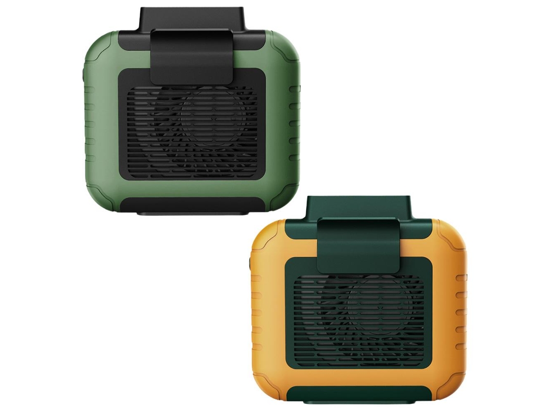 Ventilador De Cintura Portátil Sem Mãos Mini Durável Pendurado Para Viagem Com Bateria Recarregável 6000mah