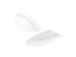 Rebe-50 Peças De Adesivos Transparentes De Unhas Falsas Para Arte De Unhas Decoração Manicure Diy Decals 3