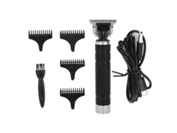 Tijeras eléctricas recargables de alta velocidad con protección contra el sol (modelo 2026) para barberías y salones de belleza (negras).