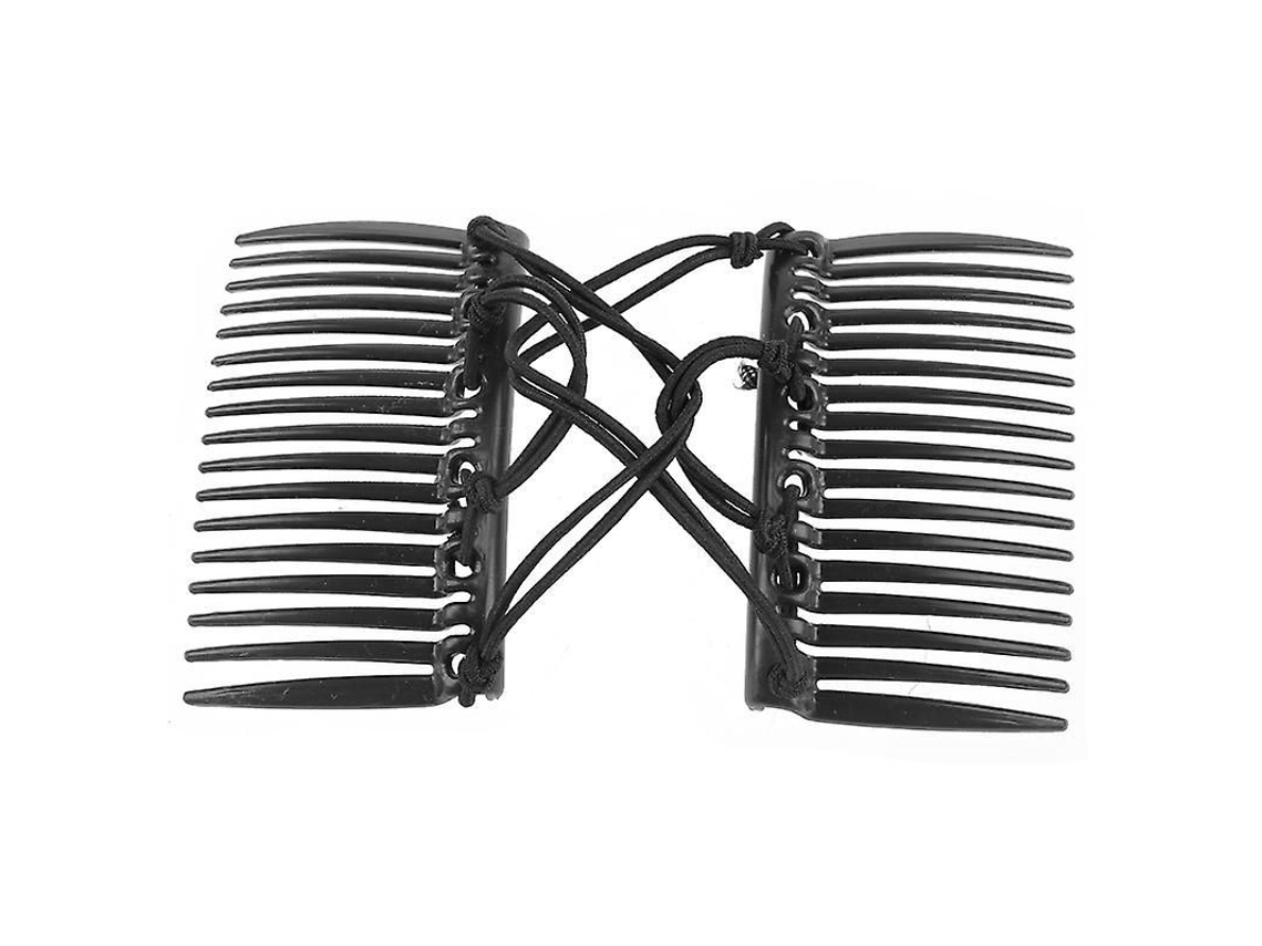 Pinza para el cabello modelo 2026 con dos hojas elásticas; no se recomienda para cabello grueso y largo.