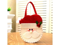 Bolsa navideña con Papá Noel, muñeco de nieve y reno, bolsa de dulces, bolsa de regalo navideña Hengjian