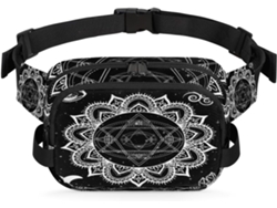 Riñonera Diseño Étnico Mandala Floral Para Mujeres Hombres Niñas Niños Riñonera Correr Practicar Deportes H