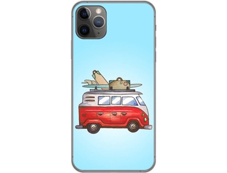 Carcasa iPhone 11 Pro Max (6.5) TUMUNDOSMARTPHONE Furgoneta Multicolor