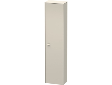 Armario semi-alto DURAVIT Brioso Individual 1 puerta con bisagra a la derecha 2 estantes de madera 2 estantes de vidrio altura mín. 133 cm - m