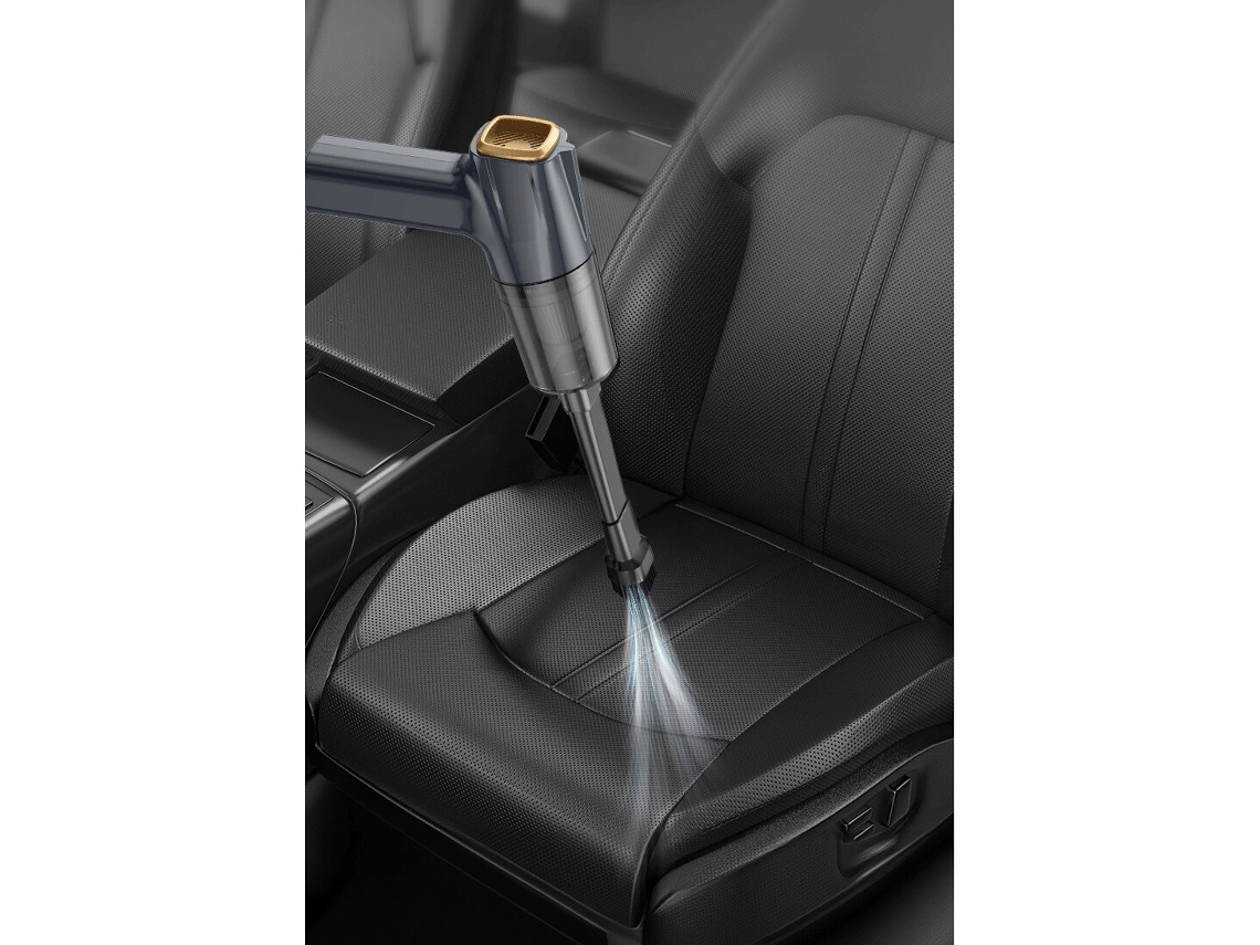 Aspiradora de coche inalámbrica potente de 11000 Pa y 120 W con succión potente para uso doméstico y en coche.