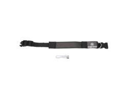 Collar Led Recargable Y Programable Para Perros Con Luces Intermitentes Y Conexión Bluetooth - Rojo
