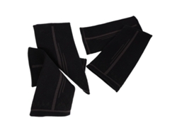 2 Pares De Mangas De Compresión Para Voleibol, Estilo Deportivo, Costuras Elásticas De Poliéster, Protección Uv.
