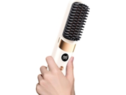 Cepillo A Cabello Sans Fil - Recargable Portátil Avec 4 Réglages De Température,cepillo Chauffante
