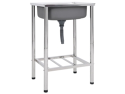 Lavavajillas individual de camping de acero inoxidable DKD HOME DECOR