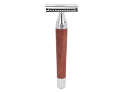 Navaja De Afeitar Vintage De Doble Filo Con Diseño Ergonómico Y Seguro Para Hombres, Amigable Con La Piel