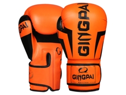 Guantes de boxeo Chrui de 10 oz para entrenamiento con saco de boxeo, kickboxing y muay thai (naranja)