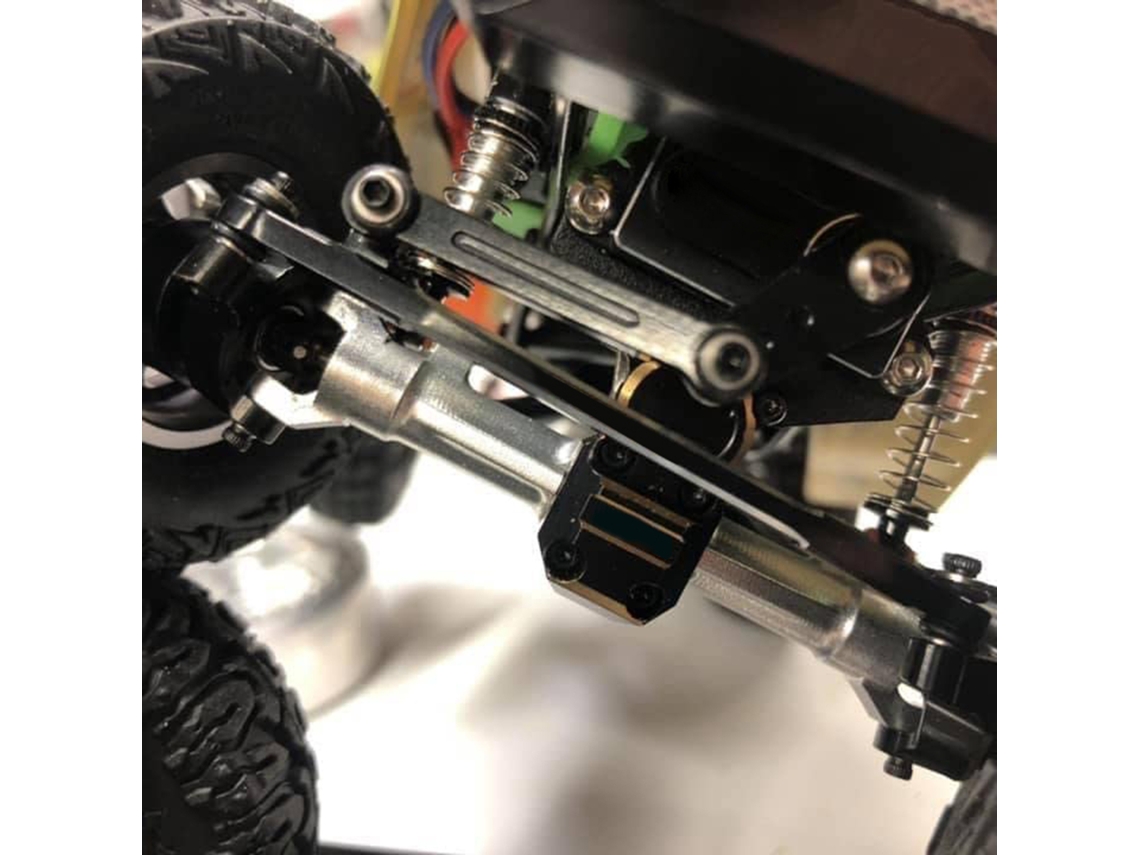 Juego De Varillaje De Dirección De Aluminio Compatible Con Coches Rc A Escala 1/24 Axial Scx24 90081 Axi00005 C10 Axi00006 Axi00002
