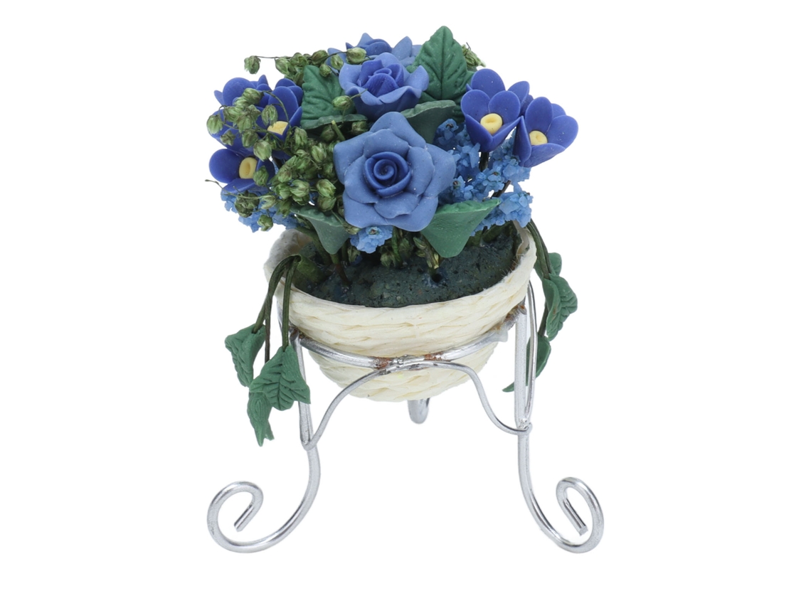 Flores Miniatura Para Casa De Muñecas, Plantas De Jardín Hadas Y Accesorios En Macetas Pequeñas