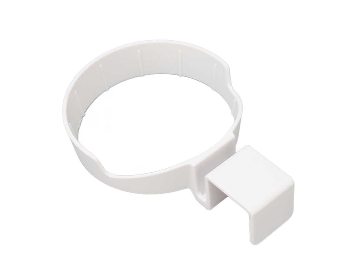 Soporte para teléfono con bebidas para avión, portátil, reutilizable, accesorio esencial para viajes, blanco