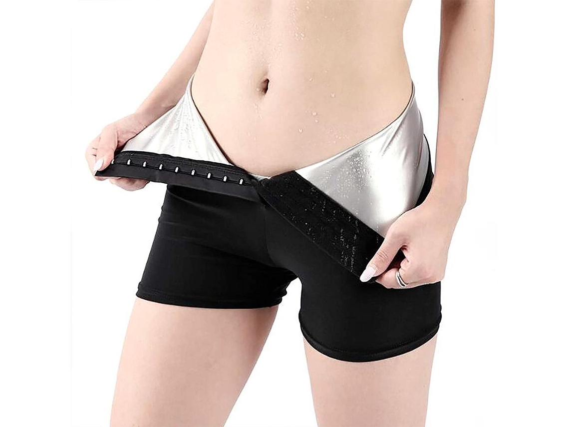 2026rebe-calcinha Sauna 2 Em 1 Para Mulher Para Exercício Perda De Peso Calcinha Slimming Treinamento Meias Sudoríparas