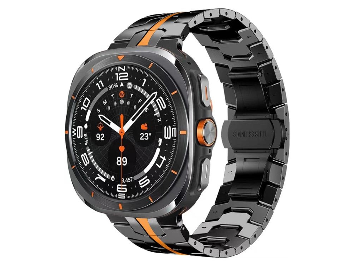 Pulsera para Samsung Galaxy Watch 8/8 Classic - Aleación de titanio con cierre de mariposa clásico
