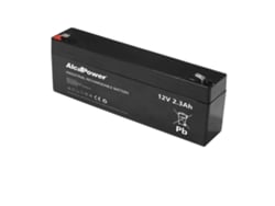 Batería AGM recargable sellada de 12 V y 2,3 Ah: ideal para alarmas, sistemas UPS y juguetes - Conexión Faston T1