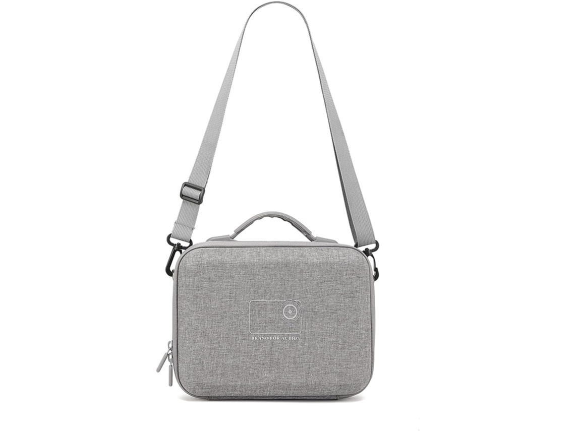 Bolsa De Almacenamiento Para Cámara Action 6 Con Múltiples Bolsillos Y Correas De Hombro Ajustables.