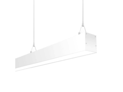 Lámpara colgante SERK, 70W, 208cm, TRIAC regulable, blanco, Blanco neutro, regulable