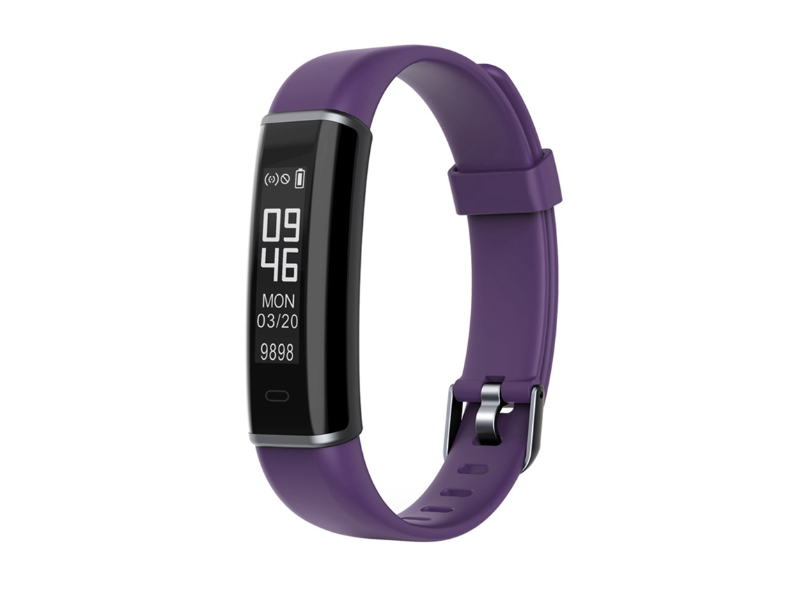Pulsera Inteligente (bluetooth Resistente Al Agua) Id130 Pulsera Inteligente Deportiva (morado)