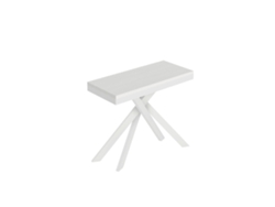 Consola extensible 90x40/300 cm Saki Evolution estructura blanca fresno blanco ITAMOBY