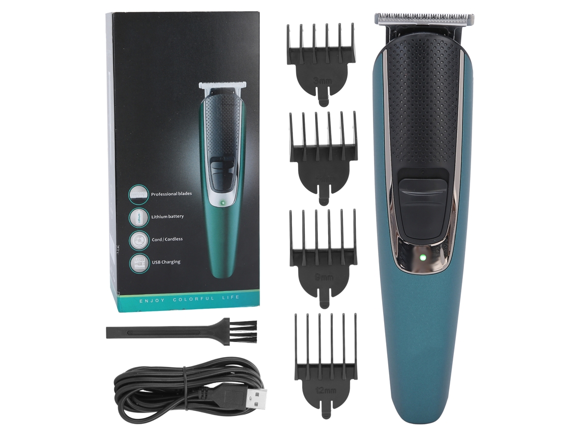 Vlrla-recarregável Elétrico Cortador De Cabelo Trimmer Com Limit Comb