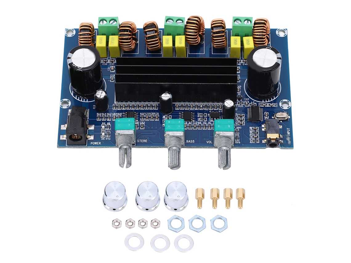 Módulo Amplificador Digital De Alta Potencia De 2.1 Canales Con Bluetooth 5.0 Tpa3116d2