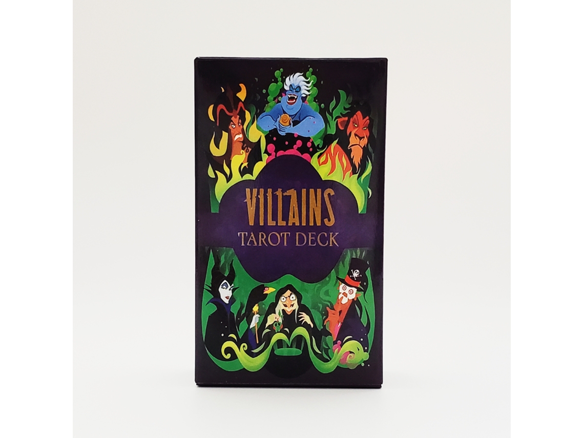 Nueva Baraja De Tarot De Villanos, 78 Cartas, Muy Entretenida, Incluye Un Folleto Electrónico Y Una Caja De Presentación Colorida.