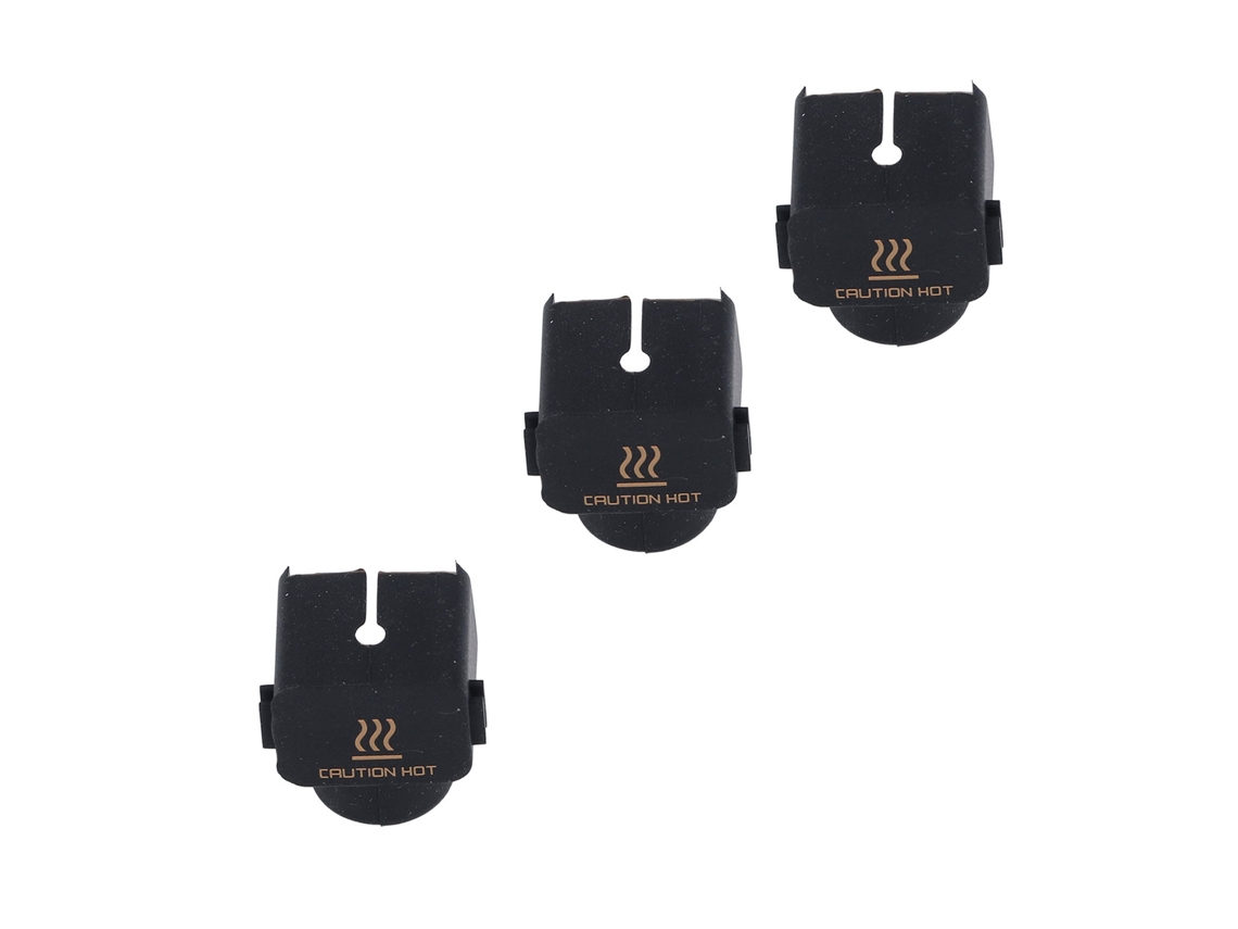 3 Pares De Medias De Silicona Para Bambulab A1 Mini Cubierta De Extremo Caliente Resistente Al Calor Para Impresora 3d