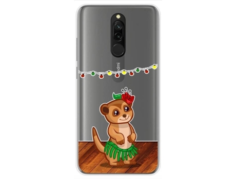 Carcasa Xiaomi Redmi 8 TUMUNDOSMARTPHONE Dibujos Transparente Multicolor