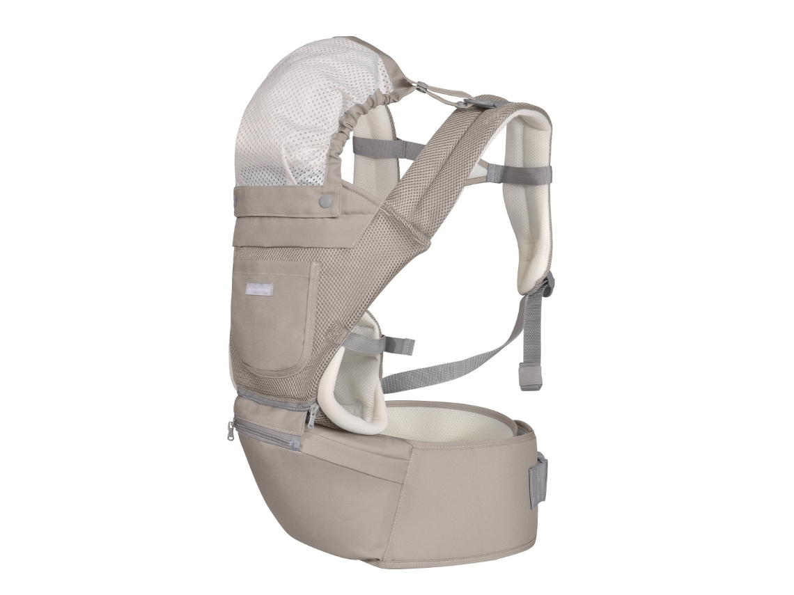 Portabebés 3 en 1 de malla Chloe Beige Kikkaboo