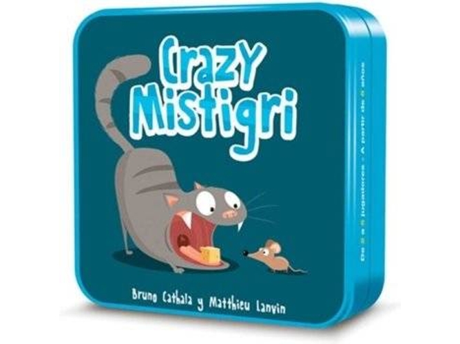 Juego de Mesa ASMODEE Juego Crazy Mistigri (Inglés)