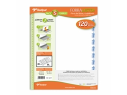 Capa Forra Livros Ajustavel SADIPAL 30X55cm 120 Microns 02217 Blister C/5